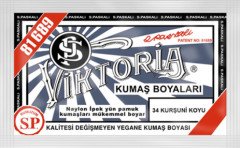 Viktoria Kumaş Boyası Kot Naylon İpek Yük Pamuk Boyası 34 Kurşuni Koyu