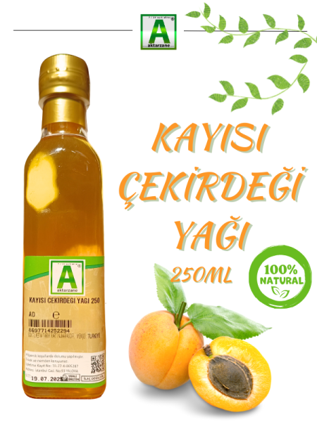 Aktarzane Kayısı Çekirdeği Yağı 250ml