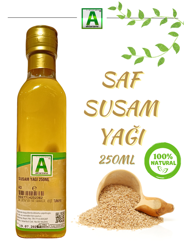 Aktarzane Susam Yağı 250ml