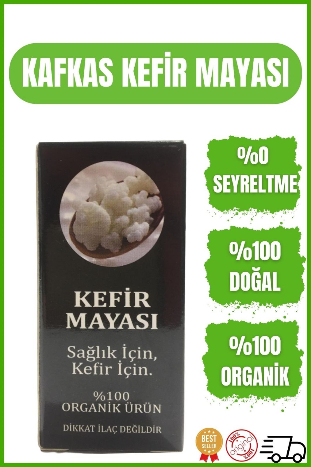Kefir Mayası %100 Organik 20cc