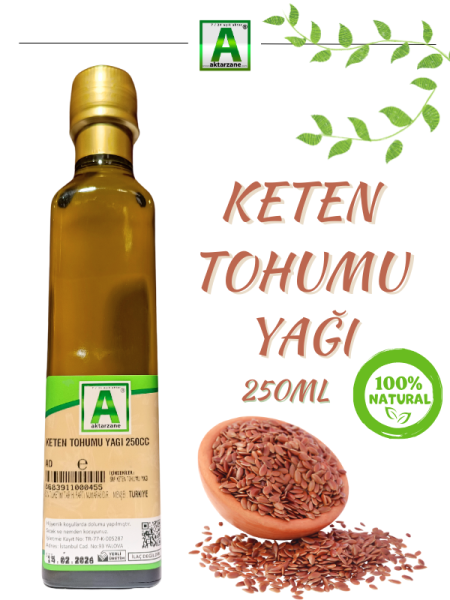Aktarzane Keten Tohumu Yağı 250cc