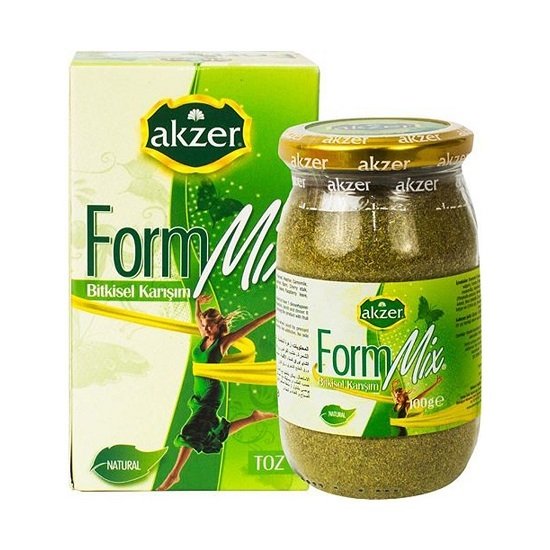 Akzer Form Mix Bitkisel Karışım Toz 120gr