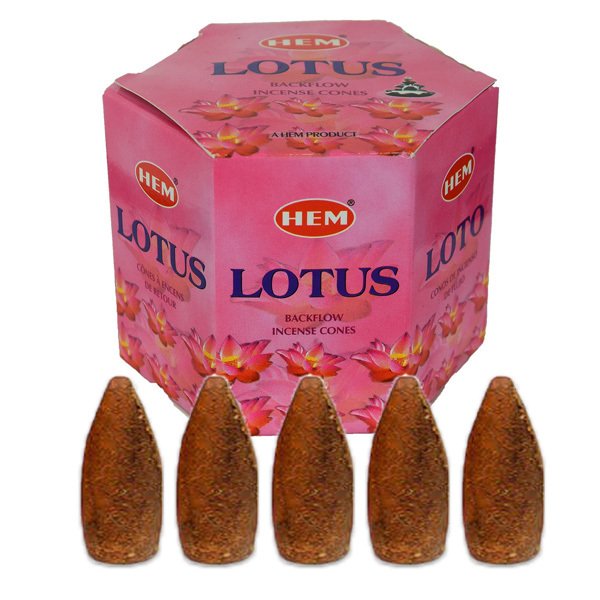 Hem Lotus Incense Cones  5 adet Tütsü