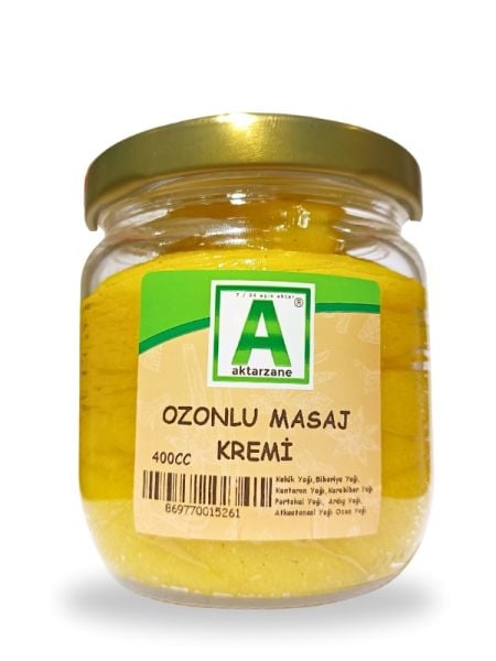 Aktarzane Ozonlu Masaj Kremi 400cc