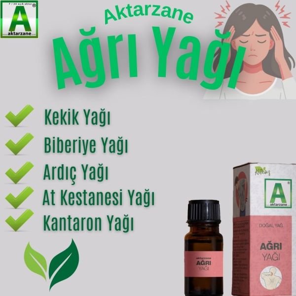 Aktarzane Ağrı Yağı 50cc