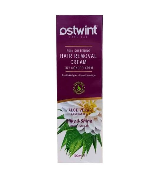 Ostwint Aloe Vera Ekstraktlı Parabensiz Tüy Dökücü Krem 100 ml