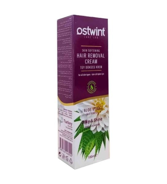 Ostwint Aloe Vera Ekstraktlı Parabensiz Tüy Dökücü Krem 100 ml