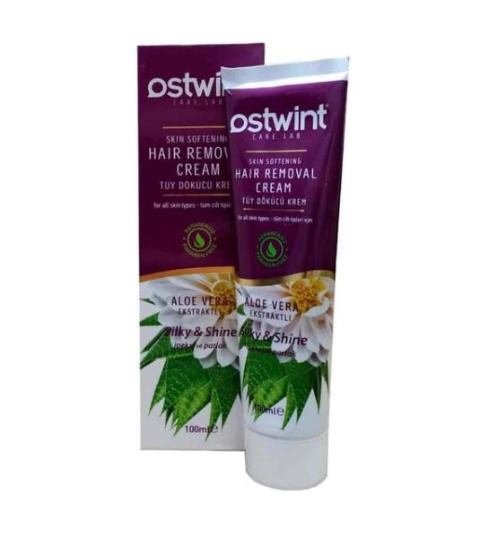 Ostwint Aloe Vera Ekstraktlı Parabensiz Tüy Dökücü Krem 100 ml