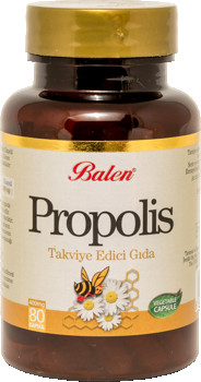 Balen Propolis Takviye Edici Gıda 670mg 80 Kapsül