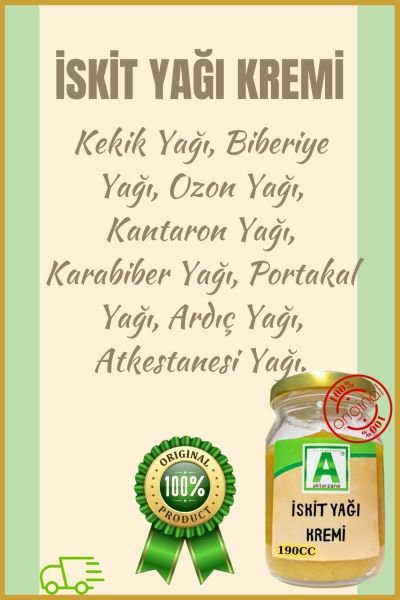 İskit Yağı Kremi 190cc