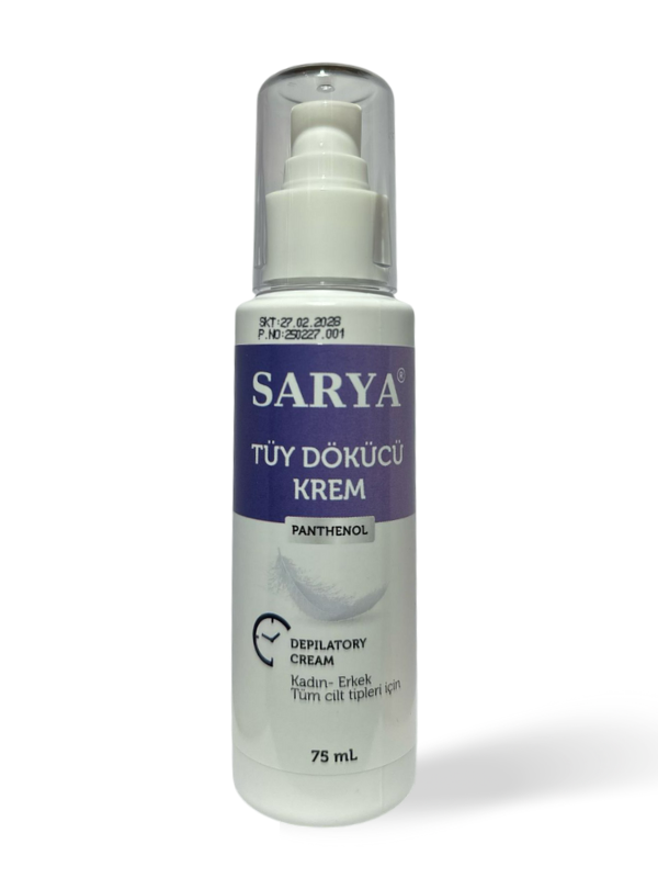 Sarya Tüy Dökücü Krem Tüm Cilt Tipleri İçin