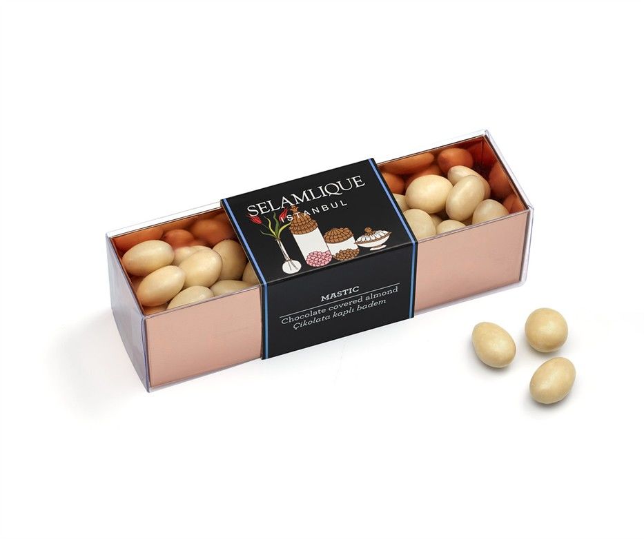 DAMLA SAKIZLI ÇİKOLATALI BADEMLER 250G