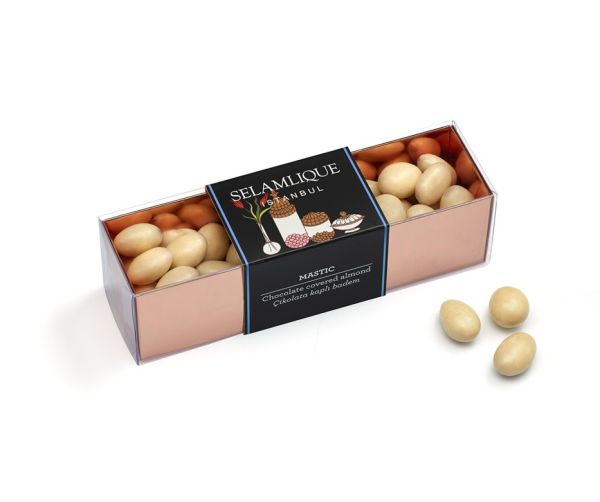 DAMLA SAKIZLI ÇİKOLATALI BADEMLER 250G