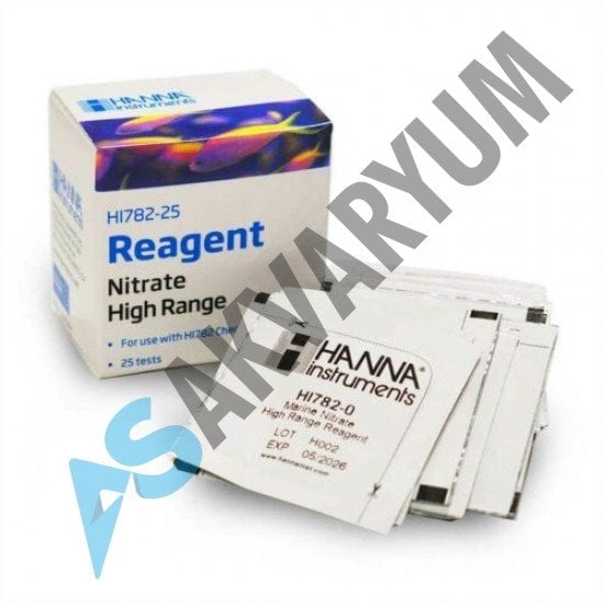 HANNA - HI-782-25 MARİNE HİGH RANGE NİTRATE REAGENT