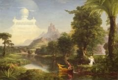 THOMAS COLE YAŞAM YOLCULUĞU ESERİ DUVAR POSTERİ
