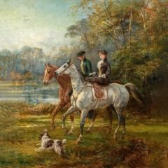 HEYWOOD HARDY AVCILIK ESERİ DUVAR POSTERİ