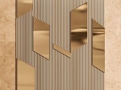 GEOMETRİK GOLD ÇITA GÖRÜNÜMLÜ DUVAR POSTERİ
