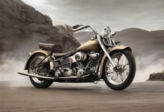 KLASİK MOTORSİKLET DUVAR POSTERİ
