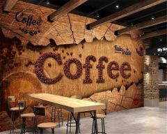 ESKİTME KAFE DUVAR POSTERİ