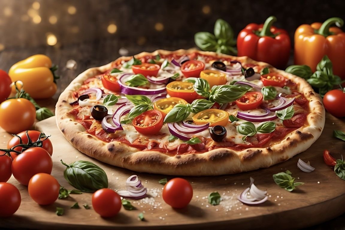 PİZZA GÖRSELİ DUVAR POSTERİ