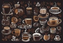 KAFE DUVAR POSTERİ