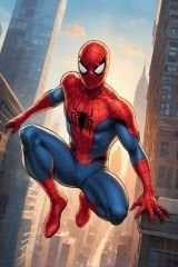 ÖRÜMCEK ADAM DUVAR POSTERİ