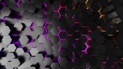 GEOMETRİK DESEN DUVAR POSTERİ