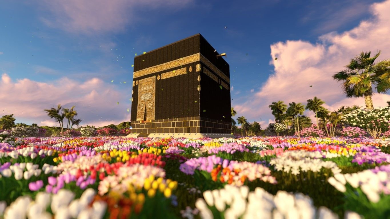 ÇİÇEKLİ KABE DUVAR POSTERİ