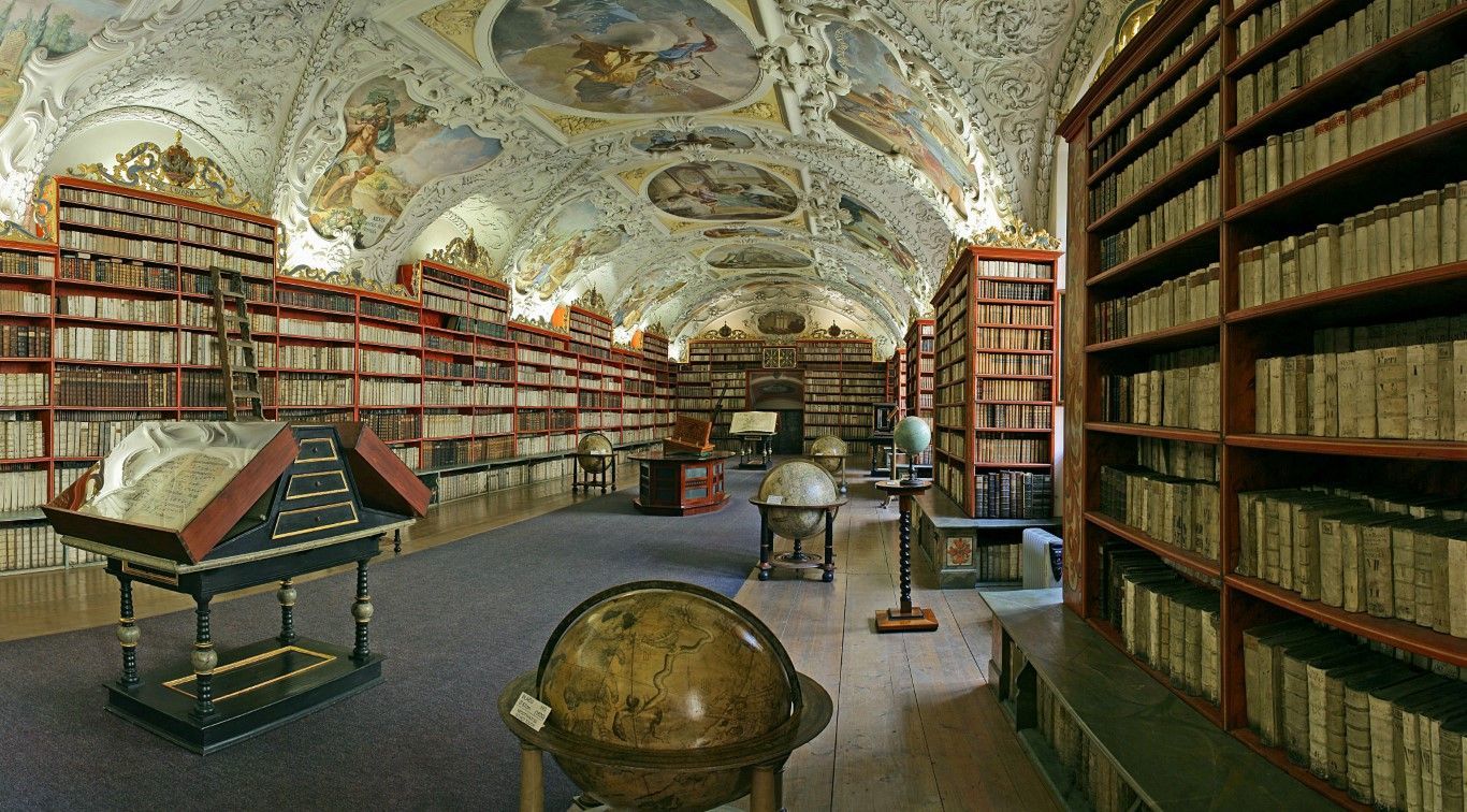 STRAHOV KÜTÜPHANESİ DUVAR POSTERİ