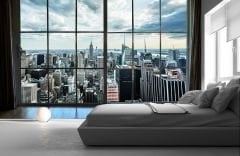 NEW YORK ŞEHİR MANZARASI DUVAR POSTERİ