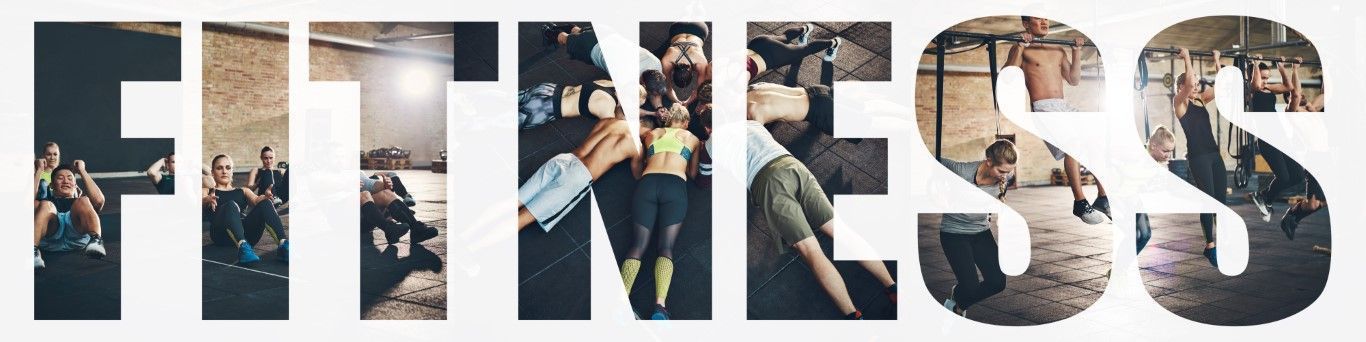 FITNESS YAZILI SPOR SALONU POZLARI DUVAR POSTERİ