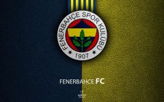 KARANLIK FENERBAHÇE LOGOLU DUVAR POSTERİ