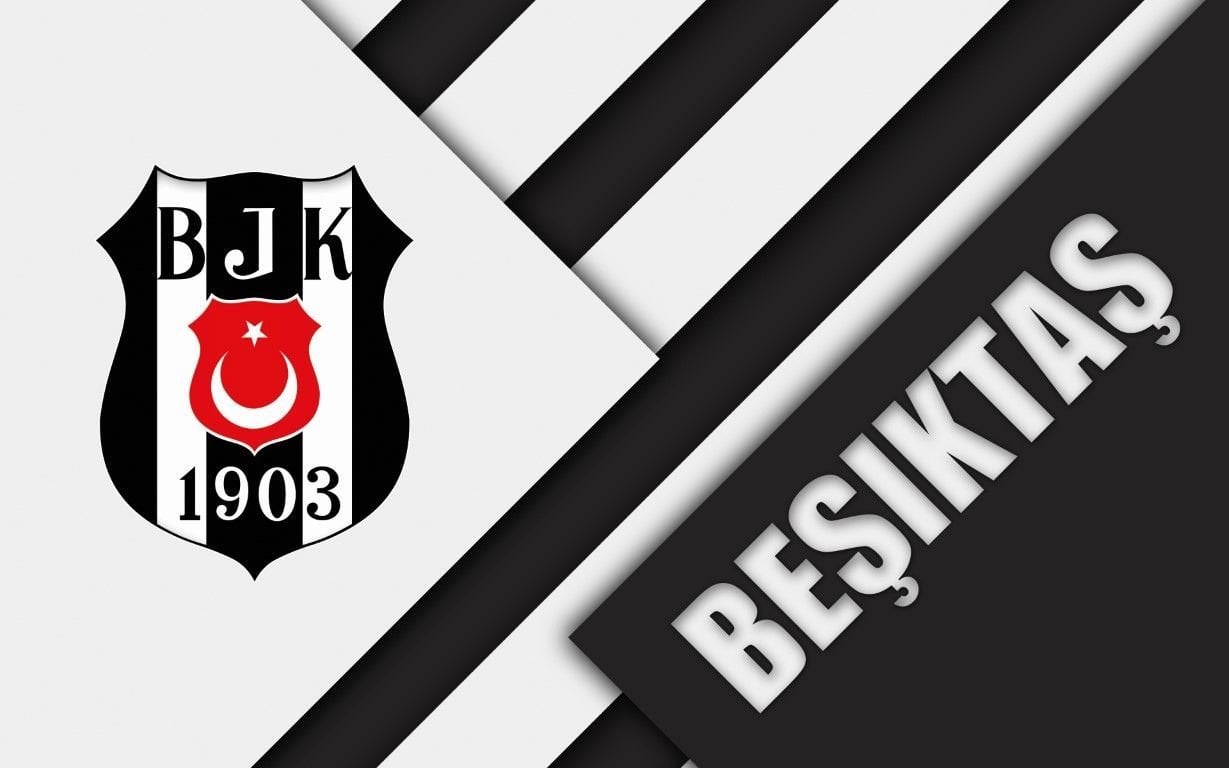 ÇİZGİLİ BEŞİKTAŞ YAZILI VE LOGOLU DUVAR POSTERİ