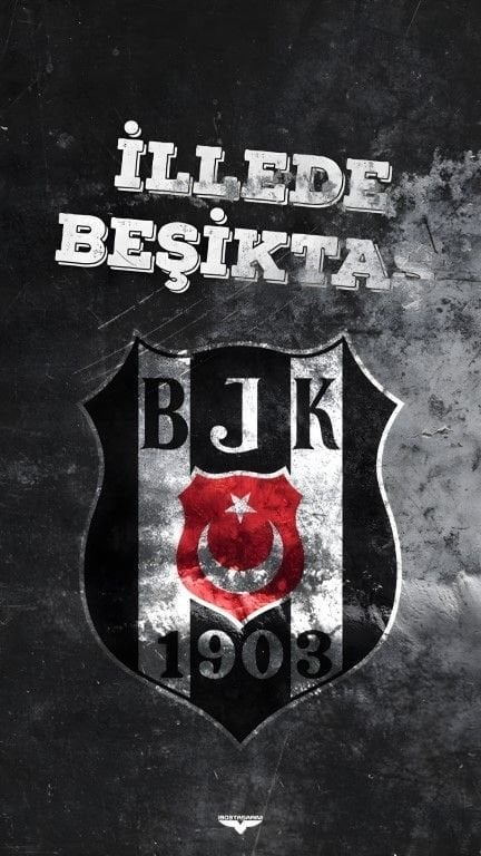 İLLEDE BEŞİKTAŞ YAZILI DUVAR POSTERİ