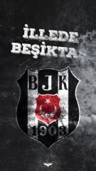 İLLEDE BEŞİKTAŞ YAZILI DUVAR POSTERİ