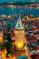 İSTANBUL GALATA KULESİ DUVAR POSTERİ