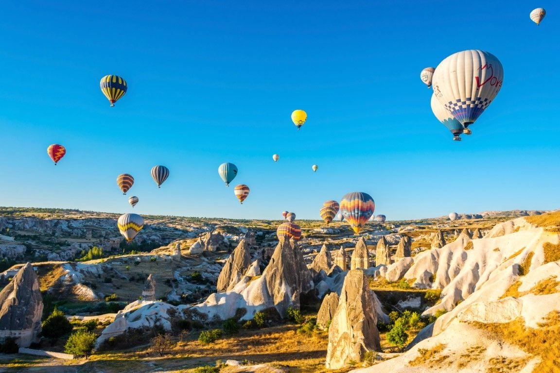 KAPADOKYA PERİ BACALARI DUVAR POSTERİ