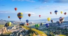 KAPADOKYA UÇAN BALONLAR DUVAR POSTERİ