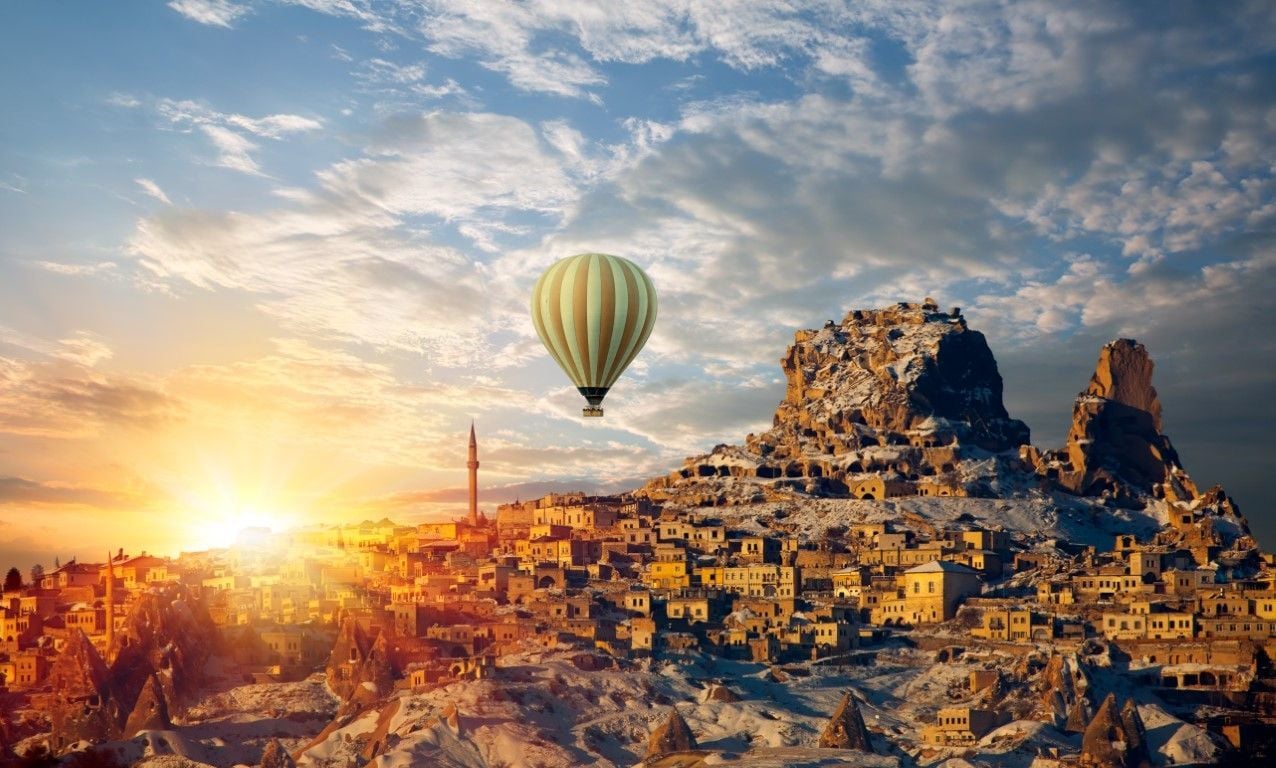 KAPADOKYA MANZARASI DUVAR POSTERİ