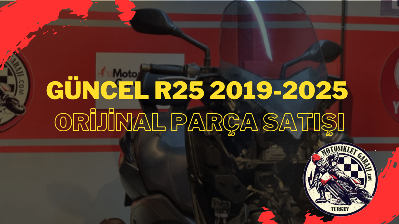 Güncel Yamaha R25 2019-2025 Orijinal Parça Satışı