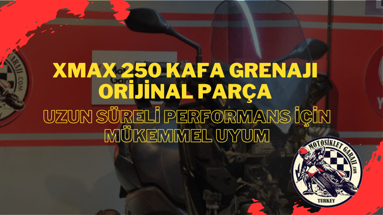 Yamaha Xmax 250 Kafa Grenajı Orijinal Parça: Uzun Süreli Performans İçin Mükemmel Uyum