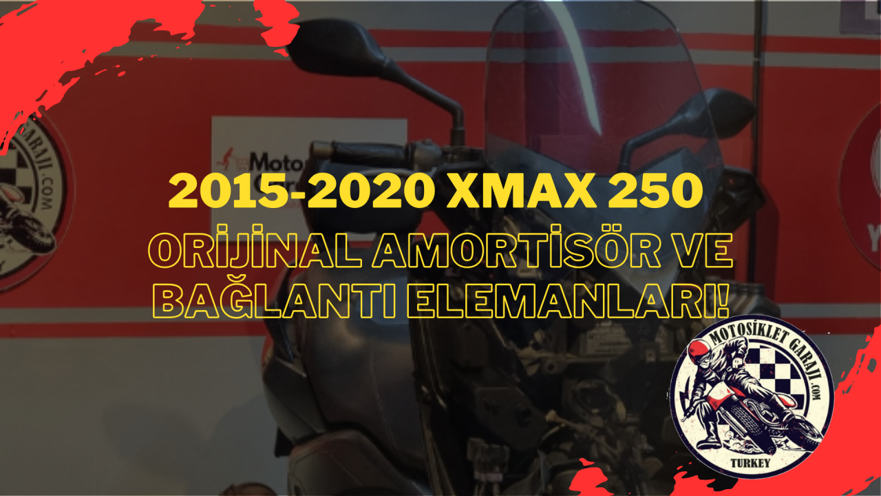 Yol Tutuşunuzu Mükemmelleştirin: 2015-2020 Xmax 250 Orijinal Amortisör ve Bağlantı Elemanları!