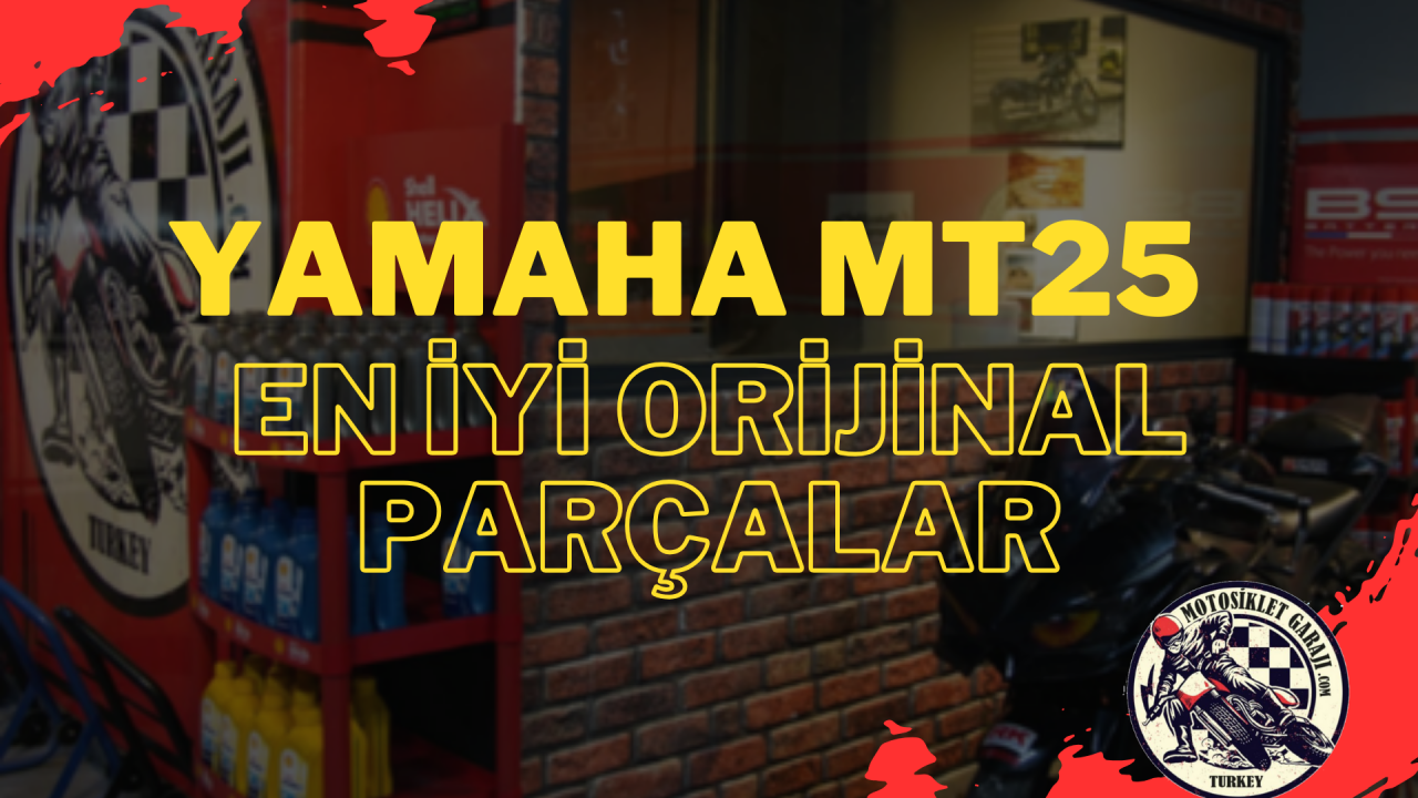 Yamaha MT25 Sahipleri İçin En İyi Orijinal Parçalar