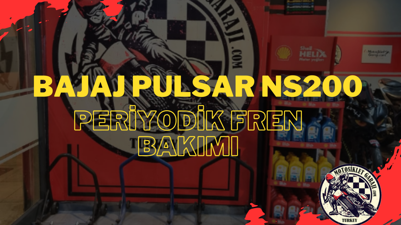 Bajaj Pulsar NS200 Periyodik Fren Bakımı