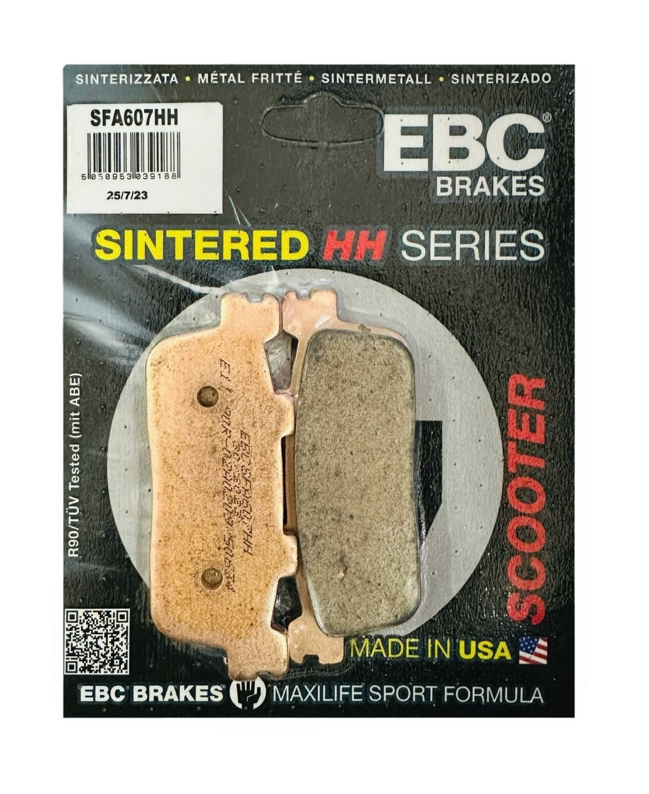 EBC SFA607HH Sinterli Arka Fren Balatası Orjinal
