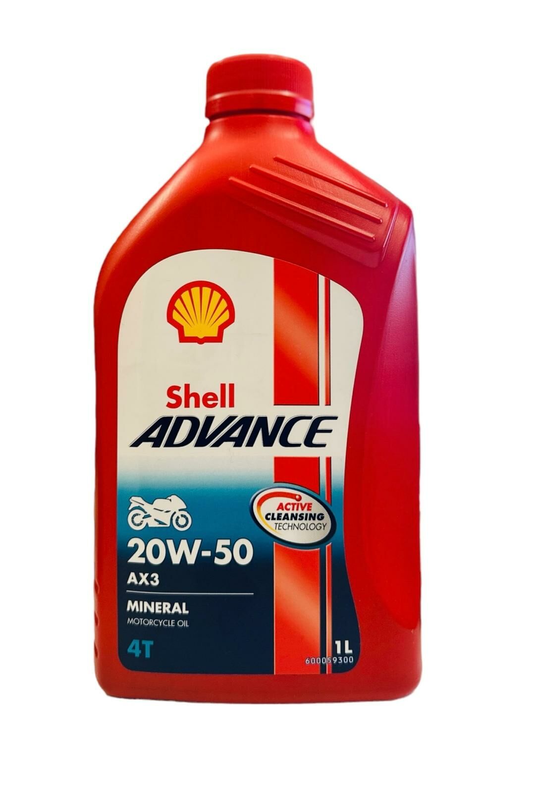 Shell Advance 4T Ax3 20W-50 Mineral Motosiklet Motor Yağı 1LT