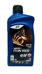 Elf Moto 4 Twin Tech 20W-60 Yarı Sentetik Motor Yağı 1L