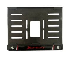 Bajaj Dominar Plastik Kırılmaz Plakalık Kırmızı 1 (15x24)