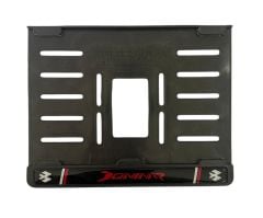 Bajaj Dominar Plastik Kırılmaz Plakalık Kırmızı 1 (15x24)