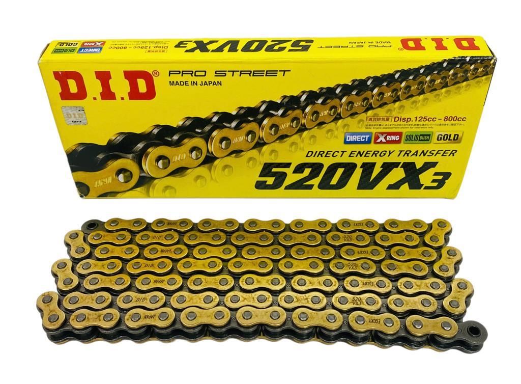Kawasaki Z 750 / S 2004-2012 Oringli Gold D.İ.D Zincir